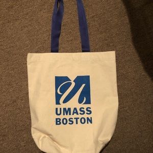 UMass Boston tote bag